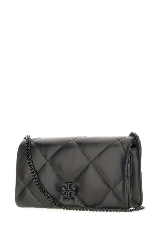 26SS 토리버치 키라 다이아몬드 파우더 지갑 체인 170622 001 BLACK - TORY BURCH