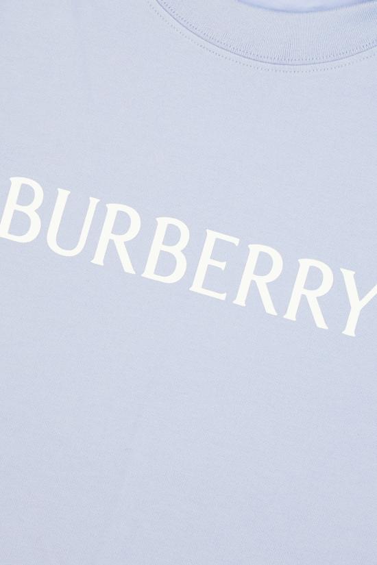 26FW 버버리 반팔 티셔츠 8127260 C5315 SUNBLEACHED BLUE - BURBERRY