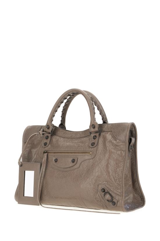 26SS 발렌시아가 르 시티 백 8657602ACFH 5848 DARK NOIX - BALENCIAGA