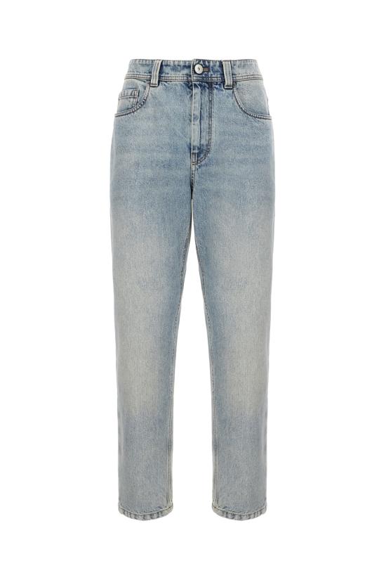 26SS 브루넬로 쿠치넬리 데님 팬츠 MA095P5319 C9387 LIGHT VINTAGE DENIM