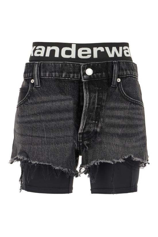 26FW 알렉산더 왕 숏팬츠 4DC3264303 015 GREY AGED
