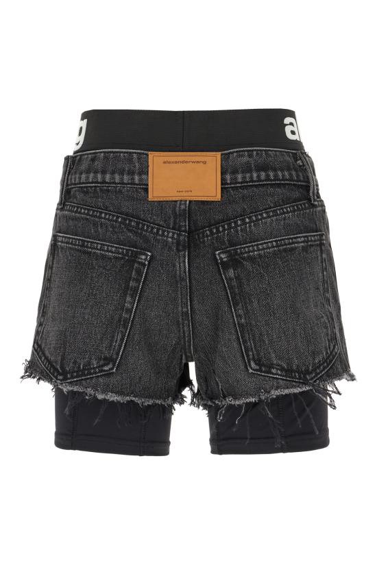 26FW 알렉산더 왕 숏팬츠 4DC3264303 015 GREY AGED - ALEXANDER WANG