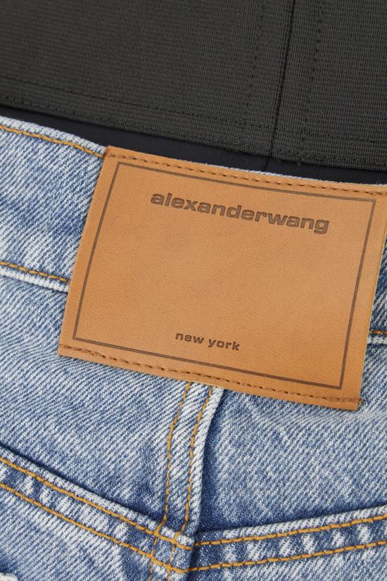 26FW 알렉산더 왕 숏팬츠 4DC3264302 427D AUTHENTIC LIGHT INDIGO - ALEXANDER WANG