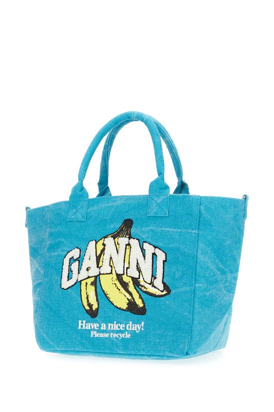 26FW 가니 토트백 C208001311433 803 BLUE CURACAO - GANNI