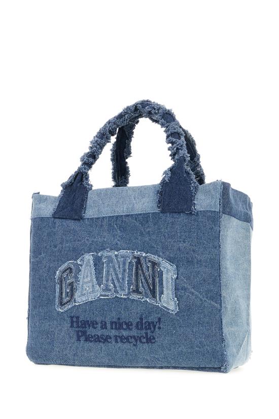26SS 가니 토트백 B211009011433 567 MID BLUE VINTAGE - GANNI