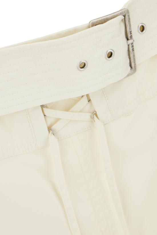 26SS 알렉산더 맥퀸 숏팬츠 868654QZAQZ 9015 IVORY - ALEXANDER MCQUEEN