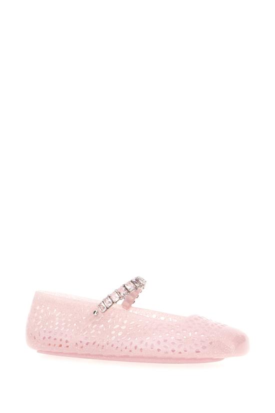 26FW 지미추 플랫 슈즈 THEJELLYNTX COTTON CANDY SIL COTTON CANDY SILVER - JIMMY CHOO