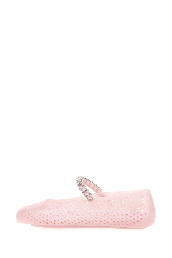 26FW 지미추 플랫 슈즈 THEJELLYNTX COTTON CANDY SIL COTTON CANDY SILVER - JIMMY CHOO