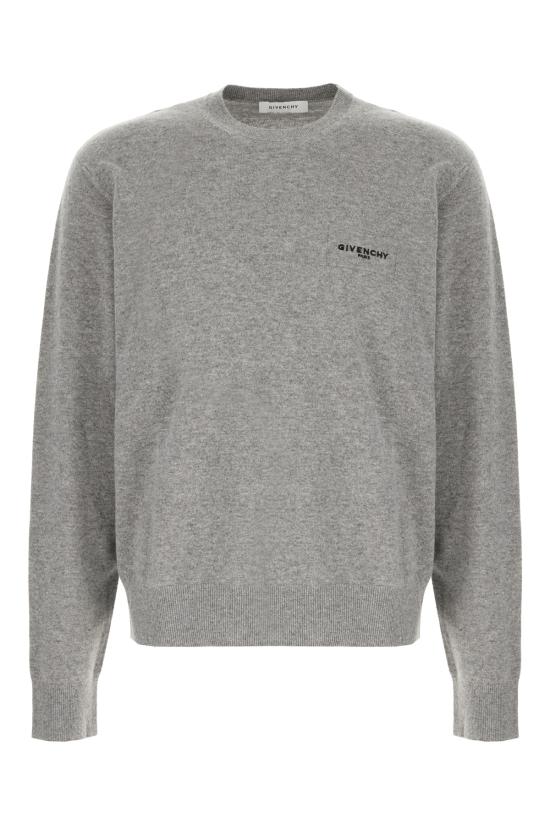 26SS 지방시 스웨터 BM90W94YP3 055 LIGHT GREY MELANGE