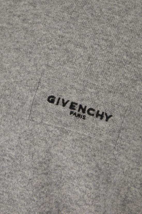 26SS 지방시 스웨터 BM90W94YP3 055 LIGHT GREY MELANGE - GIVENCHY