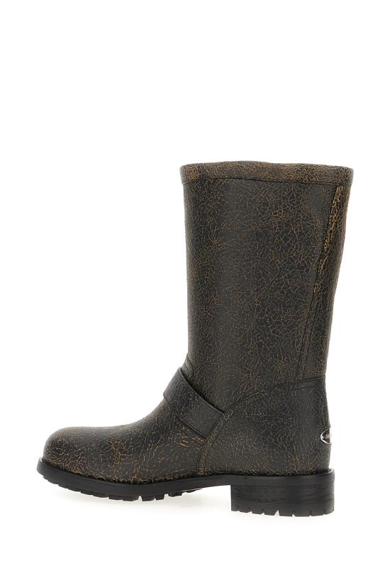 26FW 지미추 부츠 BIKERMIDCTH BLACK TOFFEE - JIMMY CHOO