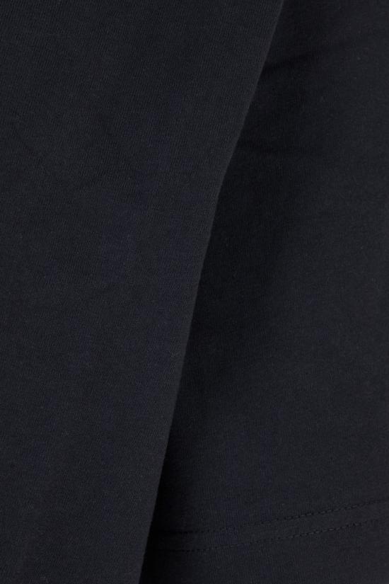 26SS 버버리 체크 트림 코튼 티셔츠 8118959 A1222 NAVY - BURBERRY