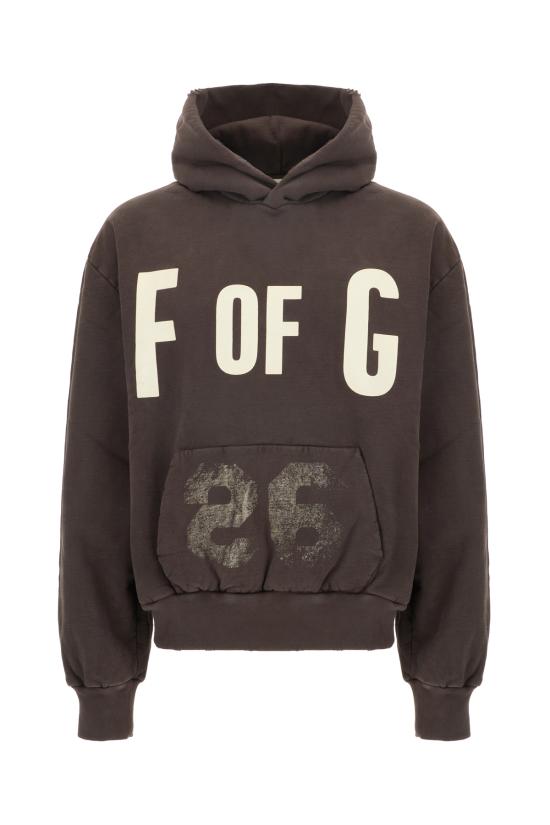 26SS 피어오브갓 후드 티셔츠 FG9M129938BHF 204 DARK BROWN