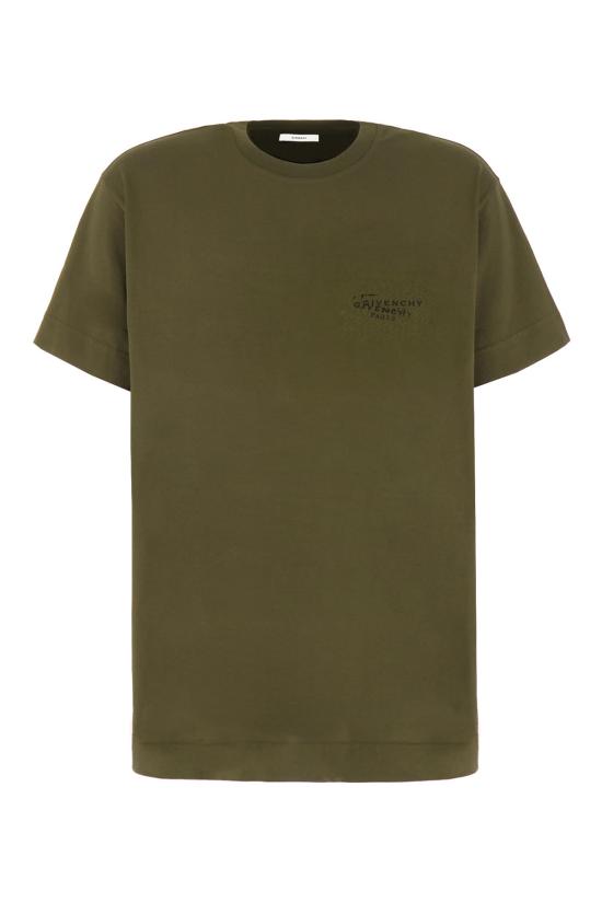 26SS 지방시 반팔 티셔츠 BM71NK3YSA 305 KHAKI
