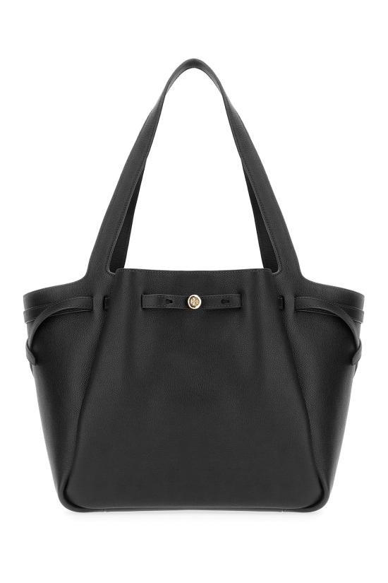 26FW 토리버치 에센셜 U 나일론 토트백 163388 001 BLACK