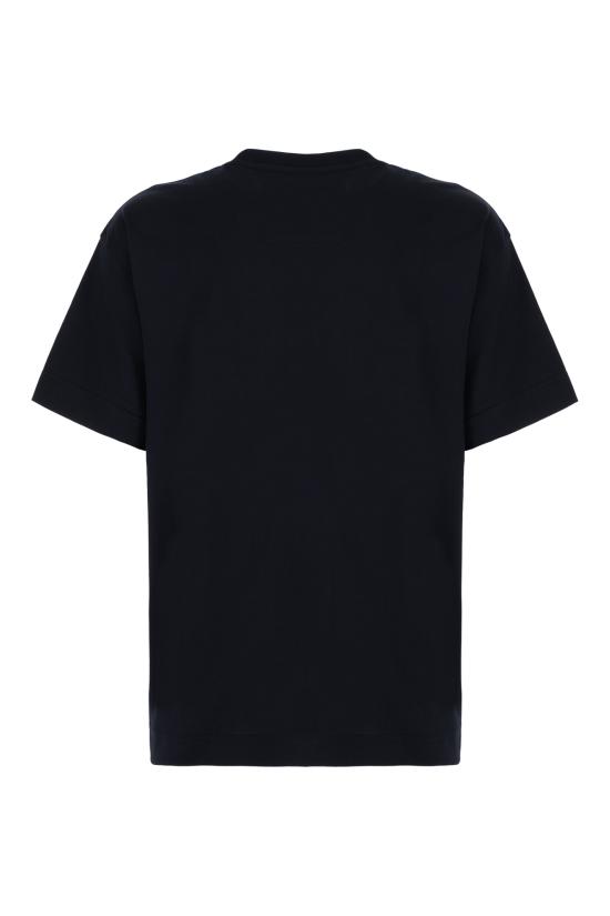 26SS 지방시 지방시 파리 자카드 반팔 티셔츠 BM71NK3YSF 499 DARK NAVY - GIVENCHY