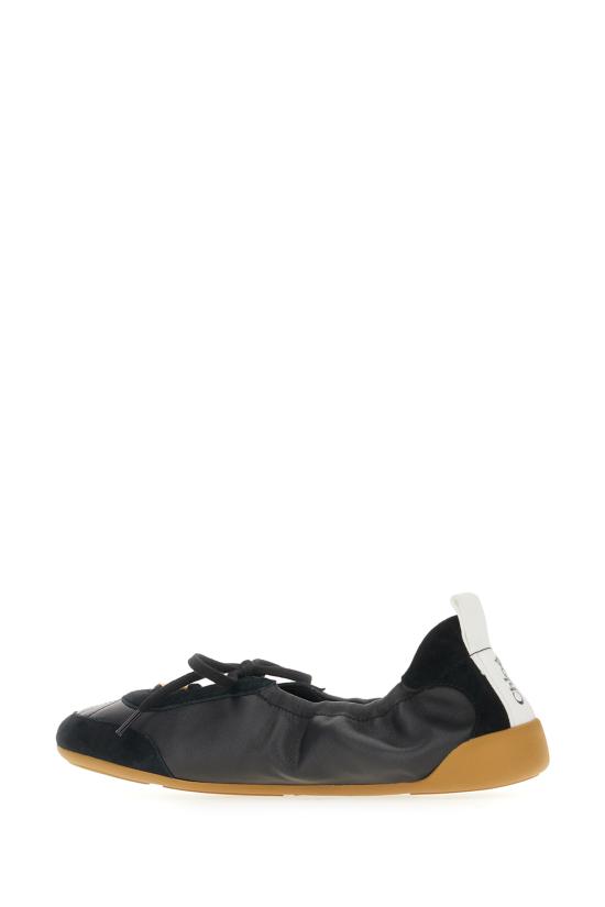26FW 끌로에 플랫 슈즈 CH26U19SVQ 001 BLACK - CHLOE