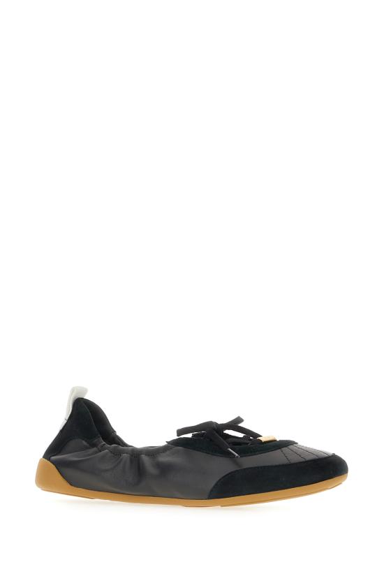 26FW 끌로에 플랫 슈즈 CH26U19SVQ 001 BLACK - CHLOE