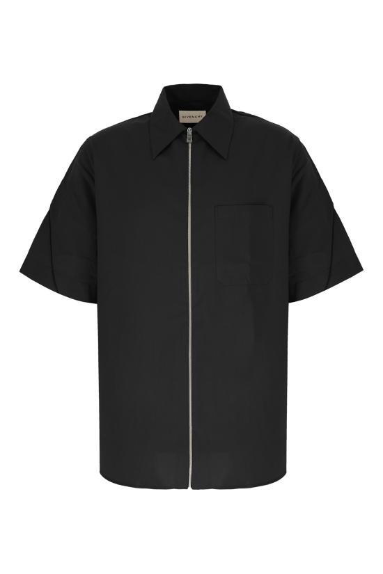 26SS 지방시 반팔 셔츠 BM618416E9 001 BLACK