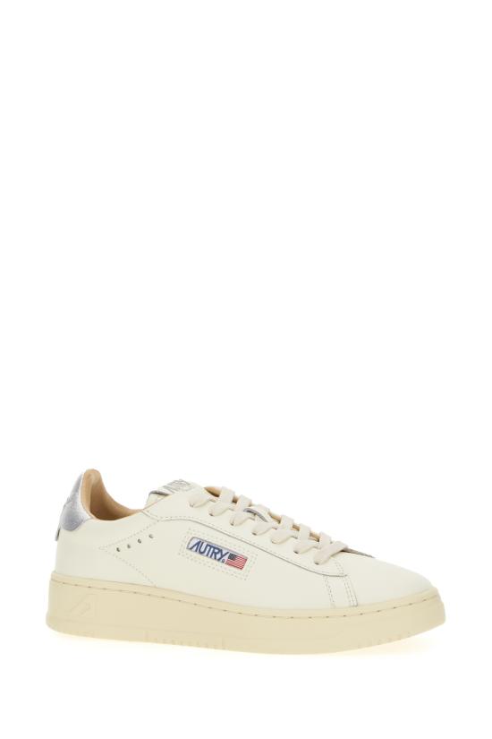 26FW 오트리 달라스 로우 고트스킨 스니커즈 ADLWMR07 MSHSILVER MARSHMALLOW SILVER - AUTRY