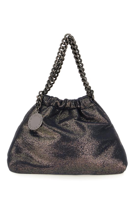 26FW 스텔라 맥카트니 팔라벨라 드로스트링 숄더백 7B0144WP0489 4018 DARK NAVY