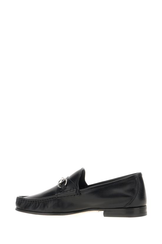 26FW 구찌 루가노 가죽 로퍼 871668AAF3Q 1000 Nero - GUCCI