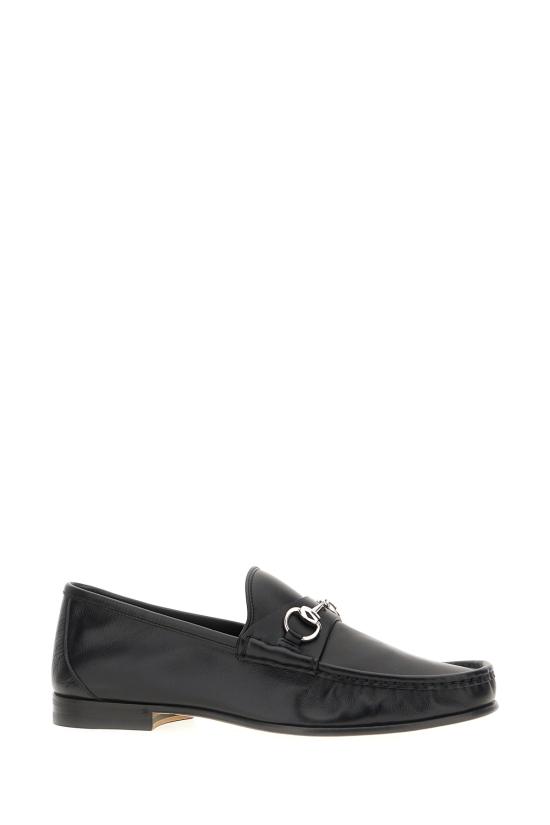 26FW 구찌 루가노 가죽 로퍼 871668AAF3Q 1000 Nero - GUCCI