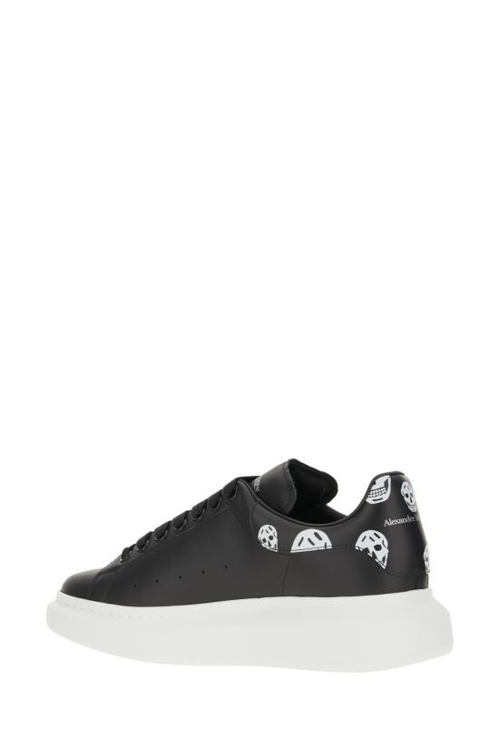 26FW 알렉산더 맥퀸 오버사이즈 드 스니커즈 553680WIAKB 1016 BLACK WHITE - ALEXANDER MCQUEEN