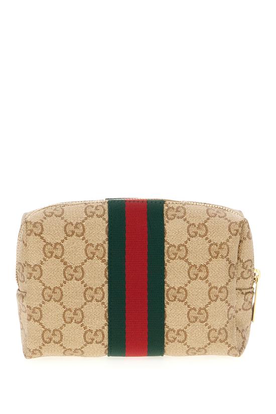 26FW 구찌 뷰티 케이스 876050FAF8R 8547 EBONY WEB - GUCCI