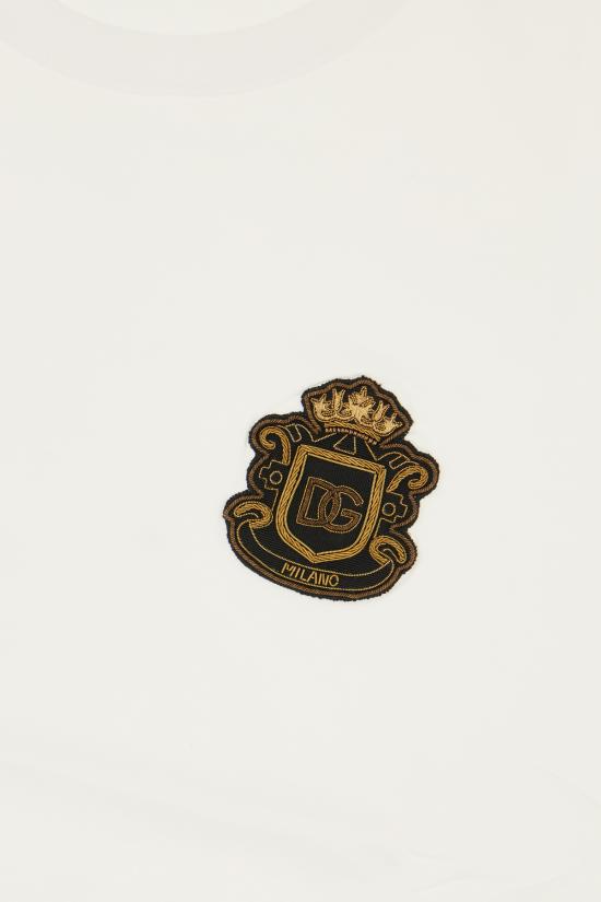 26SS 돌체앤가바나 반팔 티셔츠 G8PT1ZG7PZU W0800 BIANCO OTTICO - DOLCE & GABBANA
