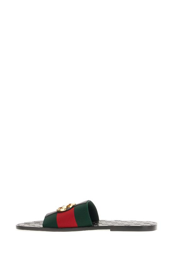 26FW 구찌 뮬/슬리퍼 871759HAAOZ 8449 NERO WEB - GUCCI
