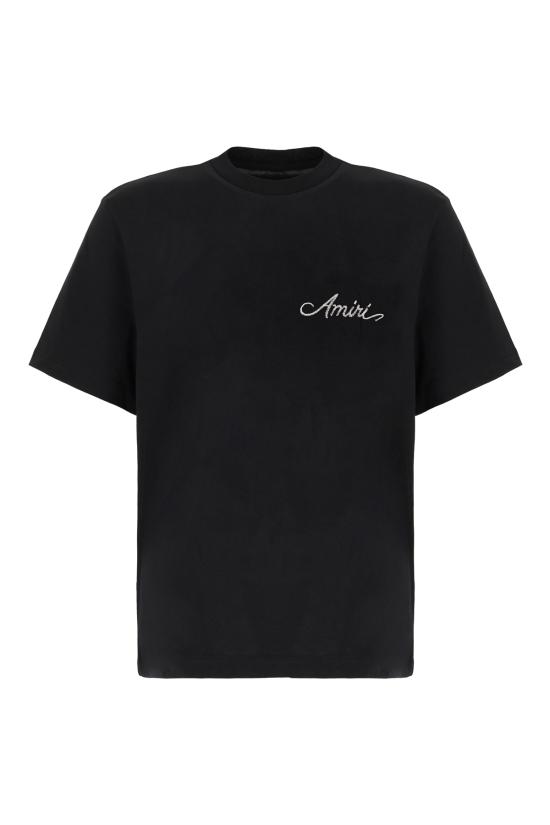 26FW 아미리 반팔 티셔츠 AMTOJR1172 001 BLACK