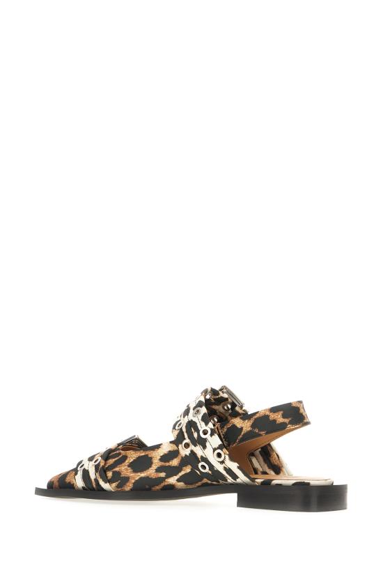26FW 가니 플랫 슈즈 S29474926 943 LEOPARD - GANNI