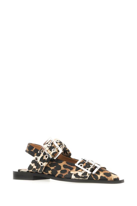 26FW 가니 플랫 슈즈 S29474926 943 LEOPARD - GANNI