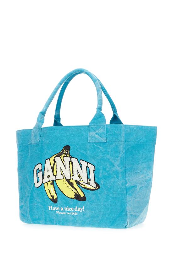 26FW 가니 토트백 C208001511433 803 BLUE CURACAO - GANNI