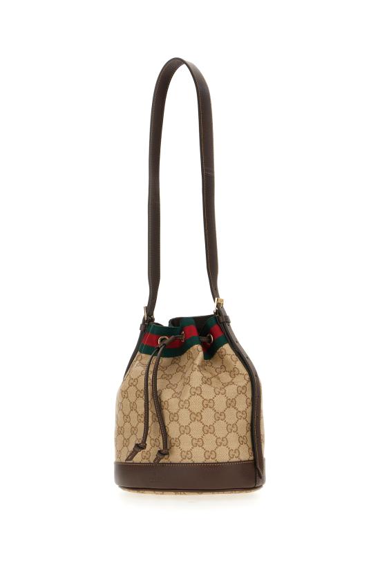 26FW 구찌 베니스 GG 캔버스 미니 버킷백 A002GWFAF79 8547 EBONY - GUCCI