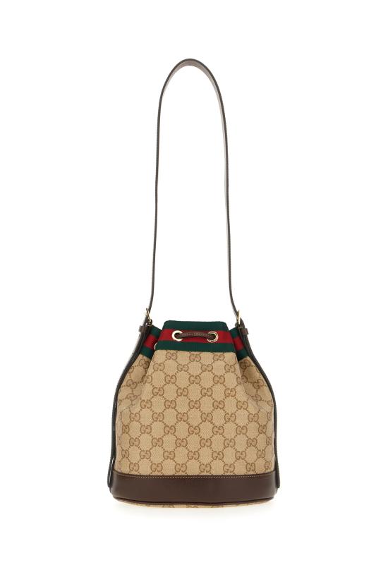 26FW 구찌 베니스 GG 캔버스 미니 버킷백 A002GWFAF79 8547 EBONY - GUCCI