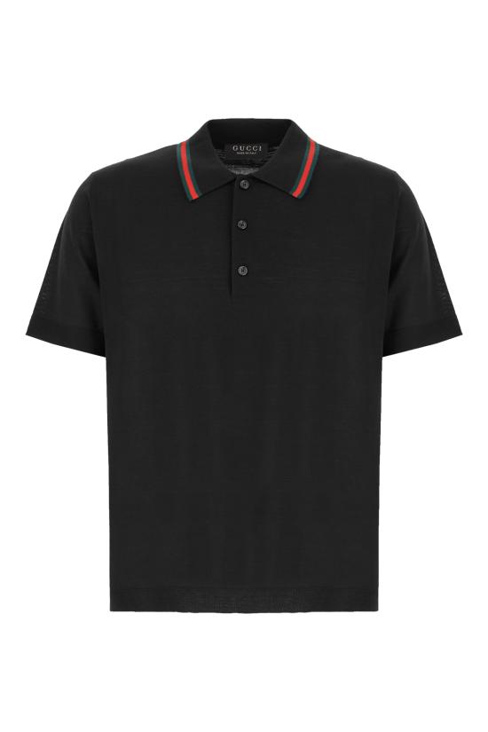 26FW 구찌 폴로 티셔츠 872468XJHX5 1000 Nero