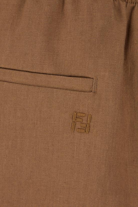 26FW 펜디 숏팬츠 FB1103AVSG F19FJ Marrone - FENDI