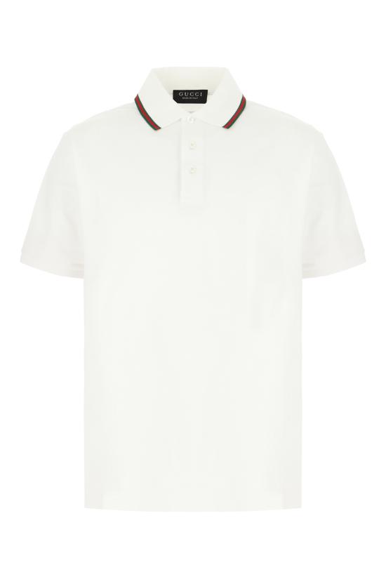 26FW 구찌 폴로 티셔츠 872468XJHX5 9000 Bianco