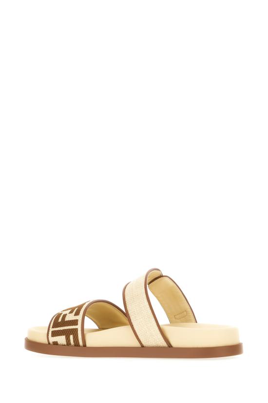 26FW 펜디 뮬/슬리퍼 8X8710ABN3 F1WQJ Naturale - FENDI