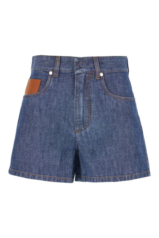 26FW 펜디 숏팬츠 FLP861AW8H F0QB0 DENIM