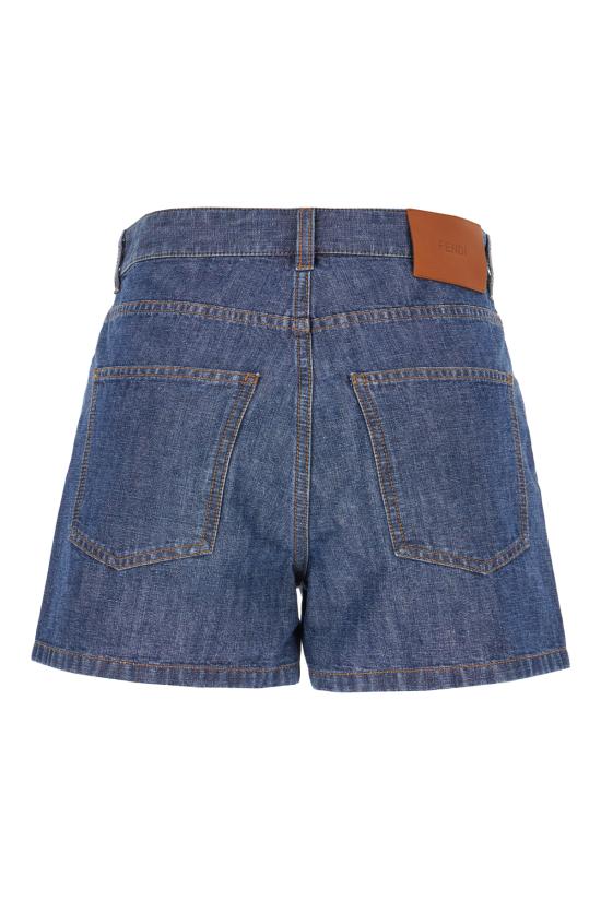 26FW 펜디 숏팬츠 FLP861AW8H F0QB0 DENIM - FENDI