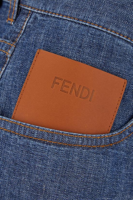 26FW 펜디 숏팬츠 FLP861AW8H F0QB0 DENIM - FENDI