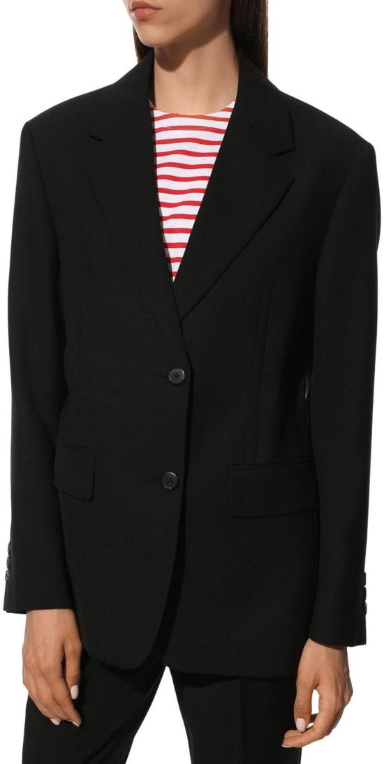  프라다 수트 자켓 15427229581652 BLACK - PRADA