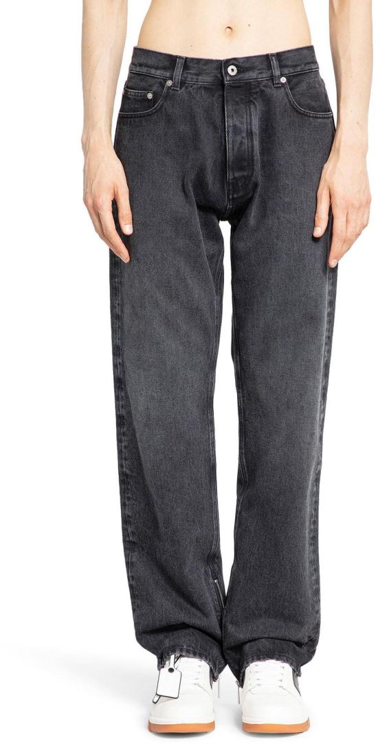  오프화이트 데님 팬츠 15427236594004 GREY - OFF WHITE