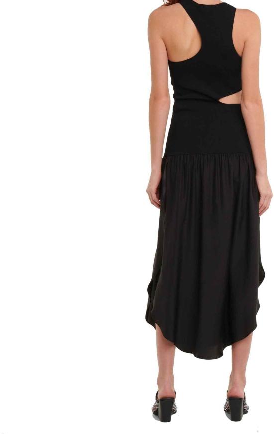  스텔라 맥카트니 미디 원피스 15426444329300 BLACK - STELLA MCCARTNEY