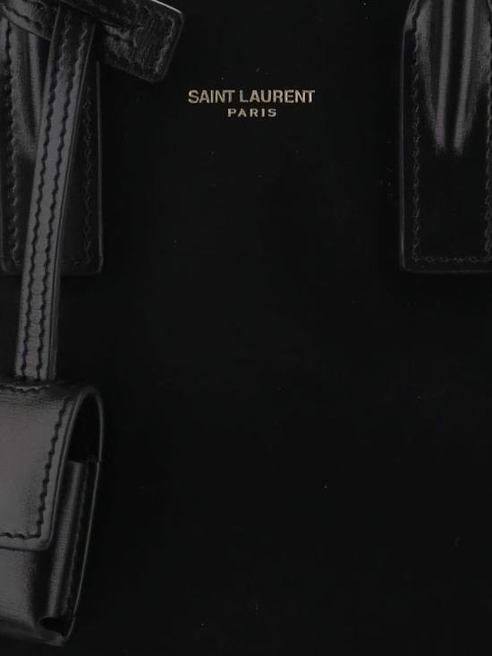 26FW 생로랑 스무스 레더 클래식 삭 드 주르 나노 392035 02G9W1000 BLACK - SAINT LAURENT