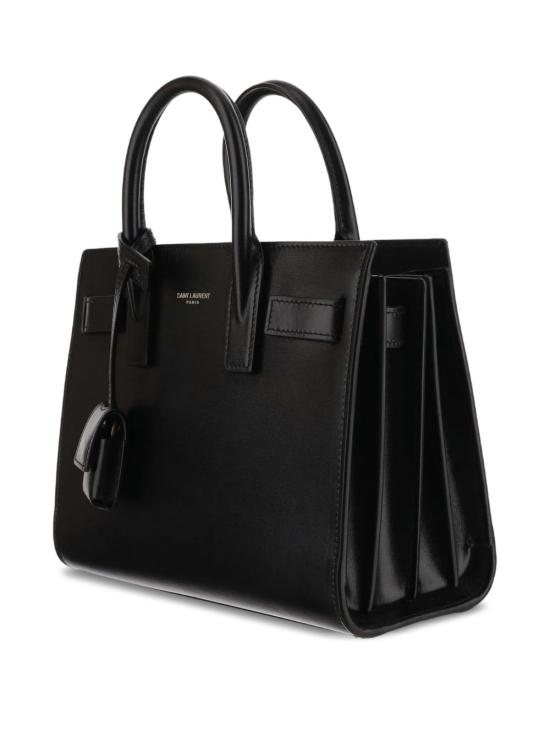 26FW 생로랑 스무스 레더 클래식 삭 드 주르 나노 392035 02G9W1000 BLACK - SAINT LAURENT