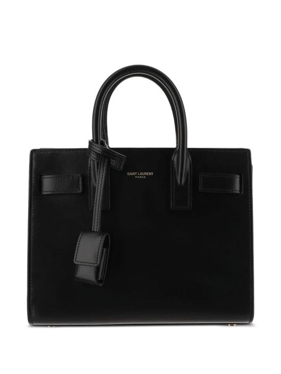 26FW 생로랑 스무스 레더 클래식 삭 드 주르 나노 392035 02G9W1000 BLACK